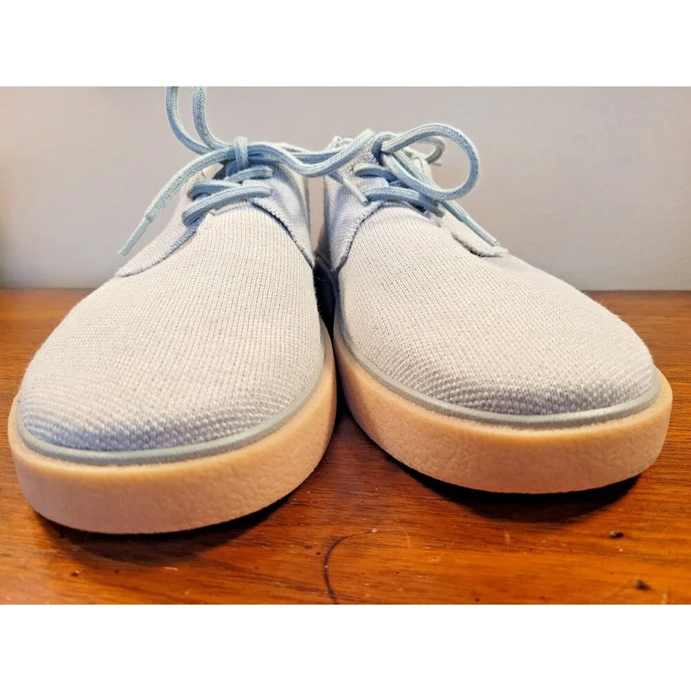 Rothys The Monty Shoe in Sea Grass Sage Green Lace Up Sneaker Mens Size 13 NICE - Picture 4 of 11
